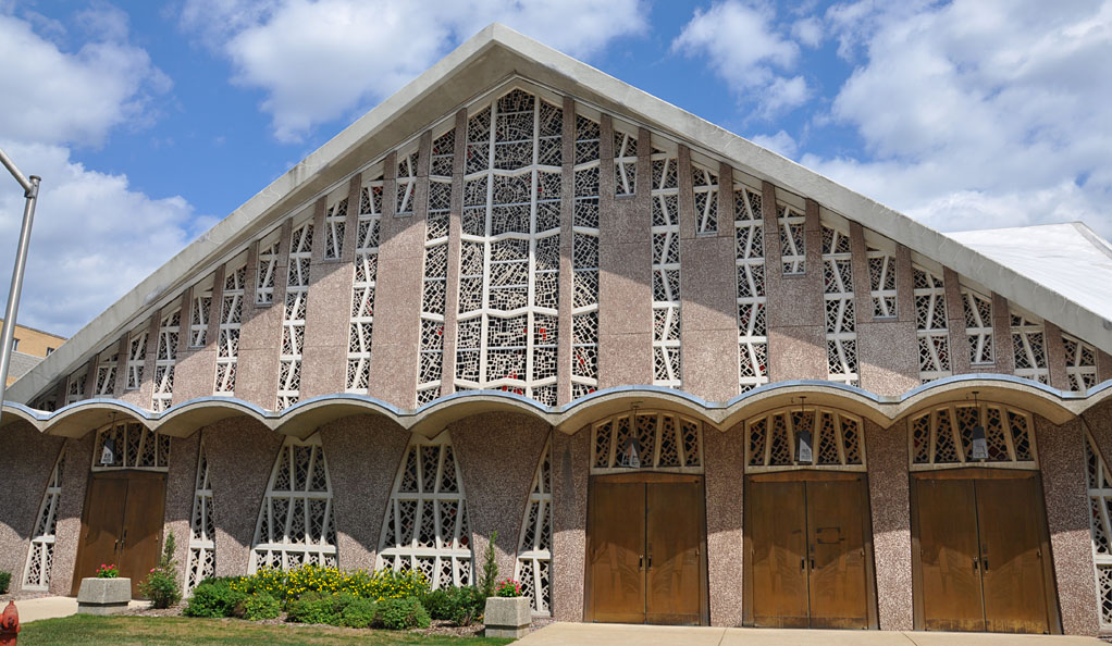 Wisconsin MidCentury Modern Churches