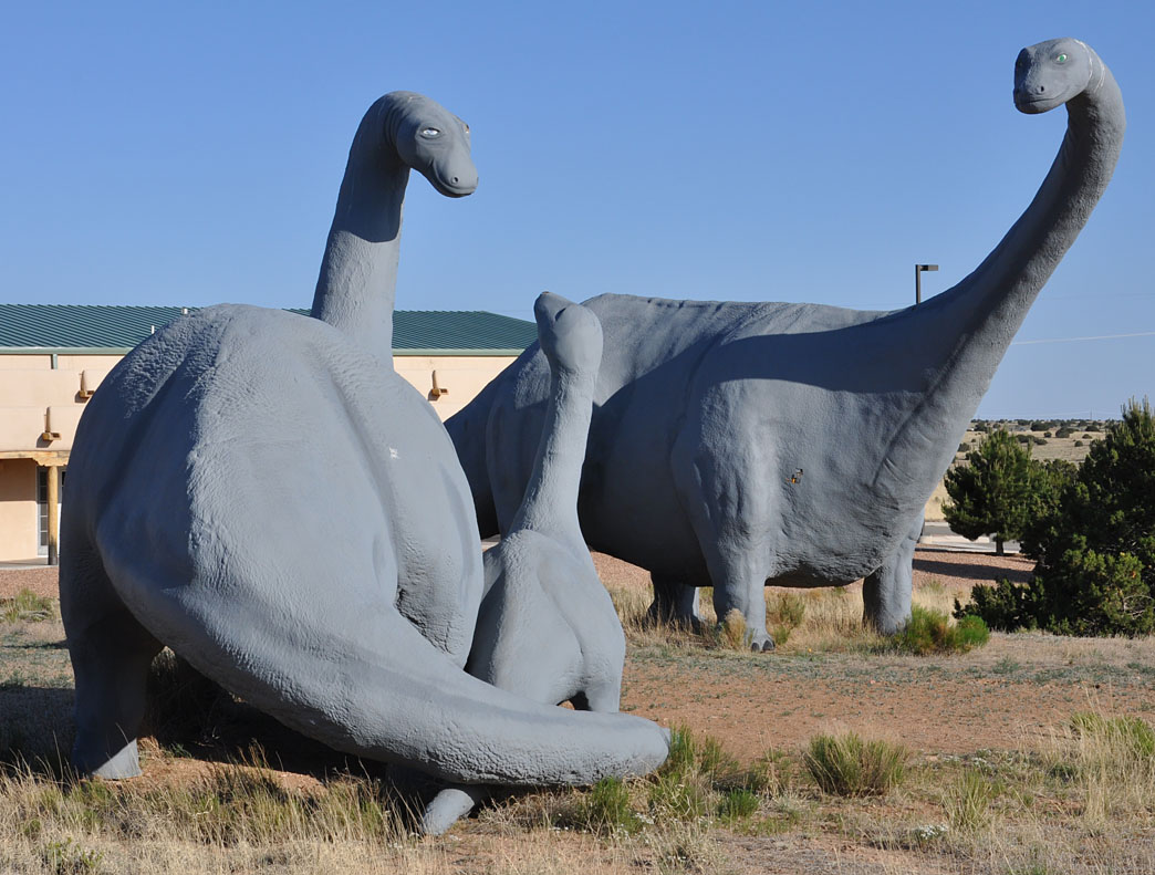 New Mexico Dinosaur Statues