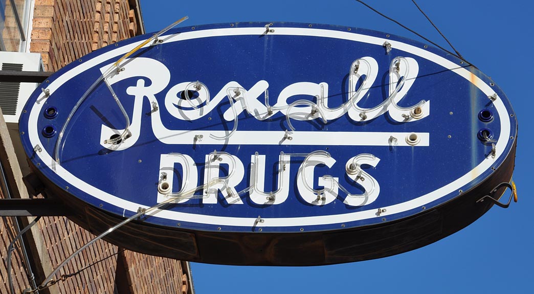 Rexall Drugs Signs