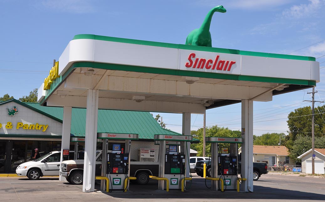 Sinclair Dinosaur Statues