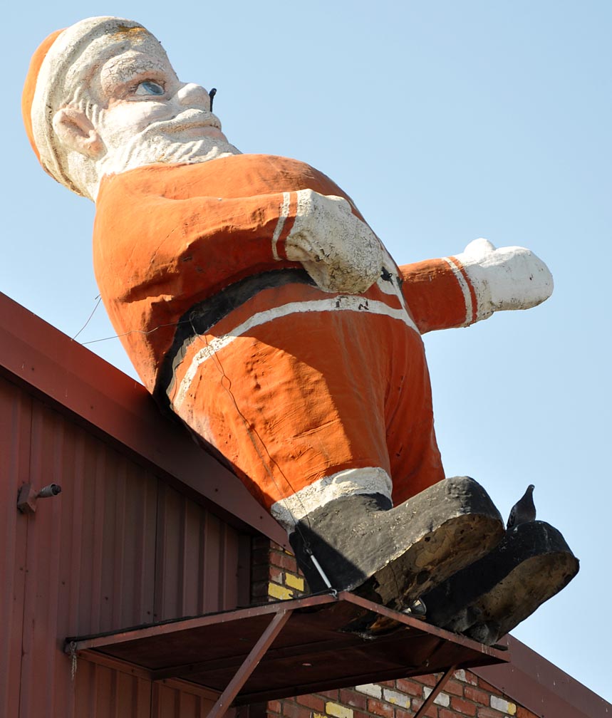 Santa Statues
