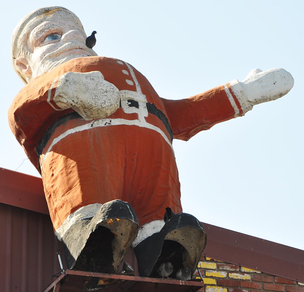 Santa Statues
