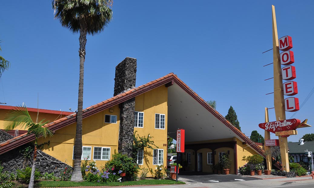 California MidCentury Modern Motels & Hotels