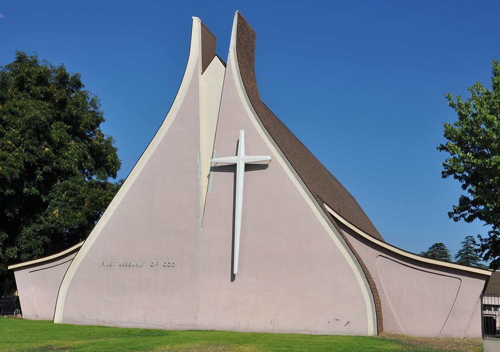 California MidCentury Modern Churches