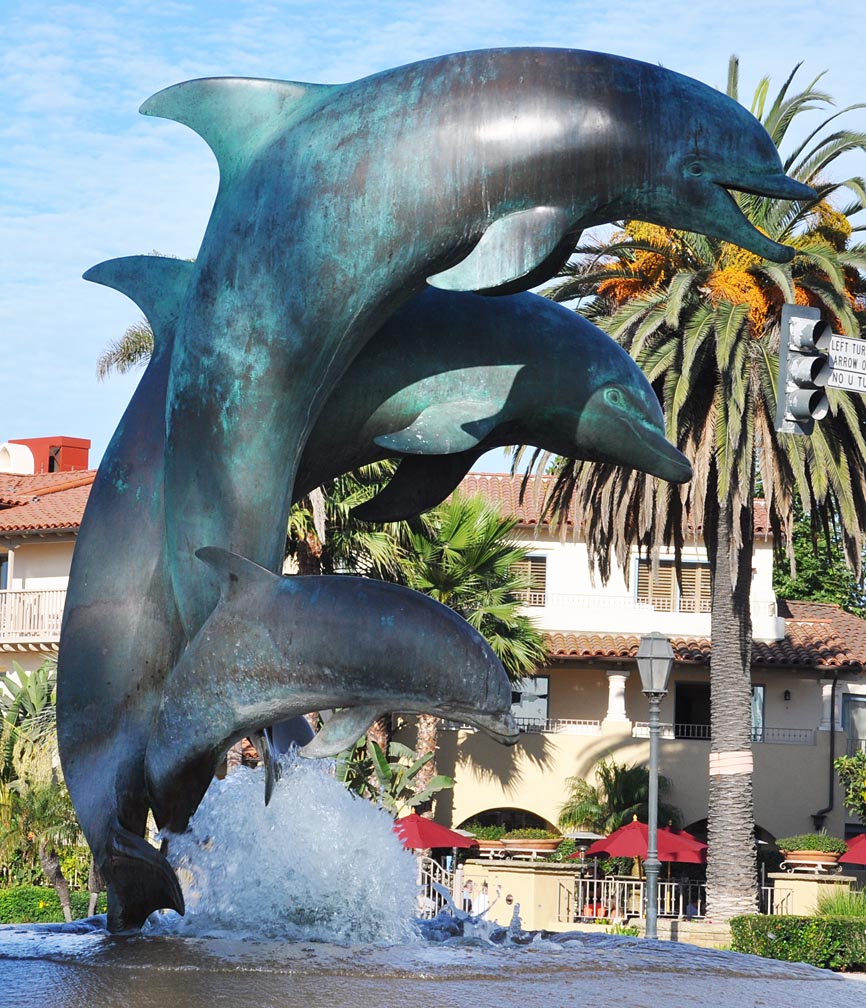 Dolphin Statues