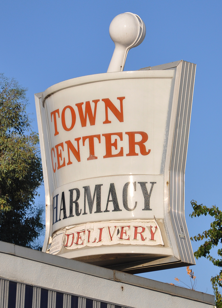 Mortar, Pestle, and Beaker Signs