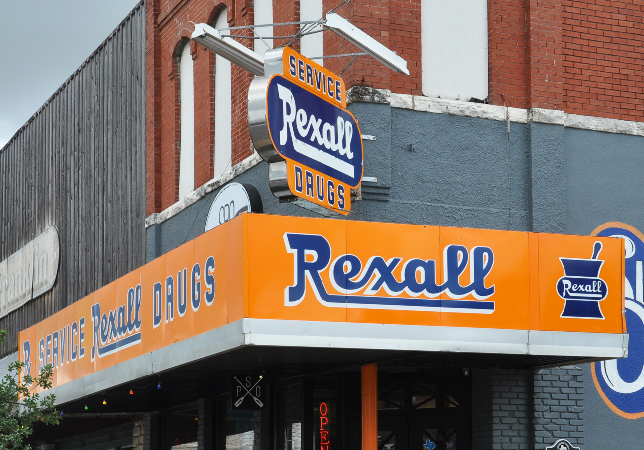 Rexall Drugs Signs