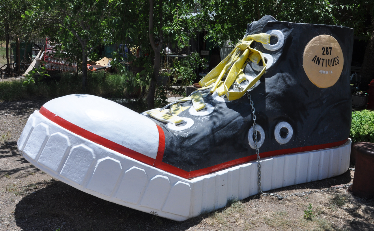 Giant Shoes & Shoe Cars