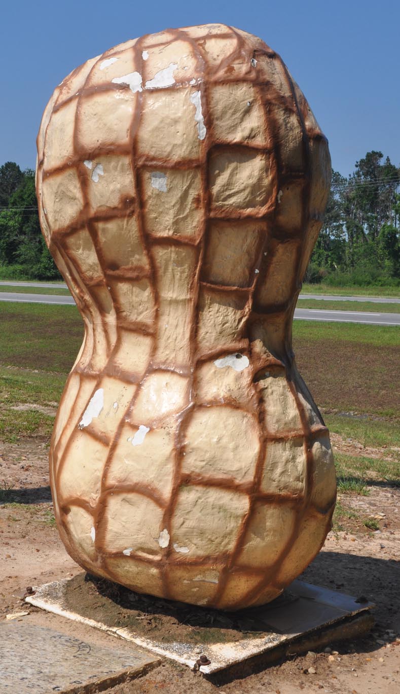 Giant Nut Statues