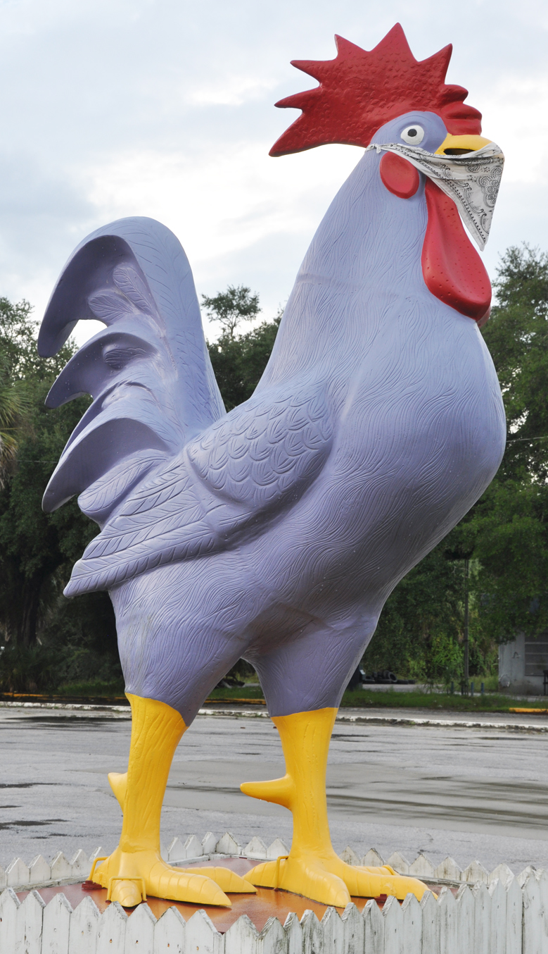 "Classic" Rooster Statues