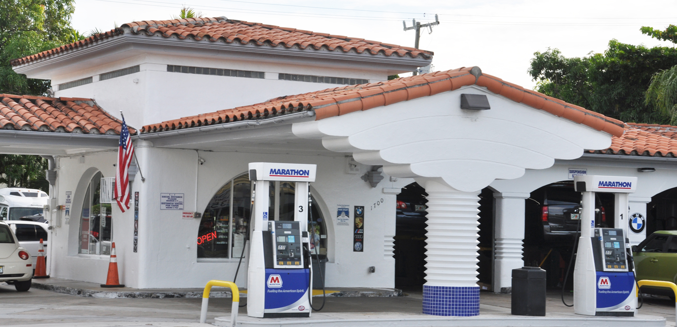 Florida Art Deco Gas Stations