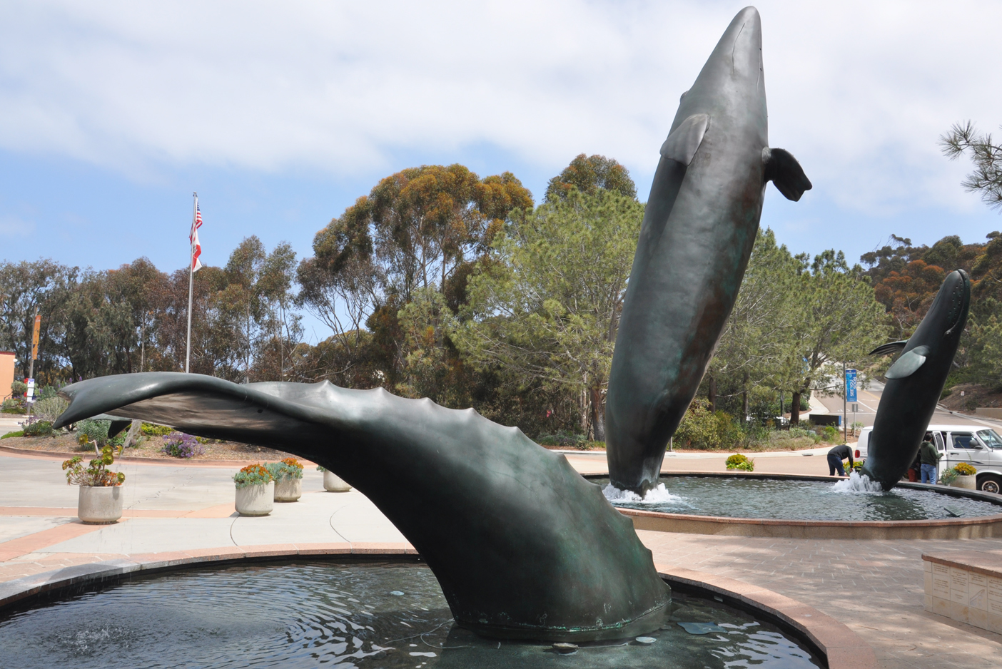 Whale Statues