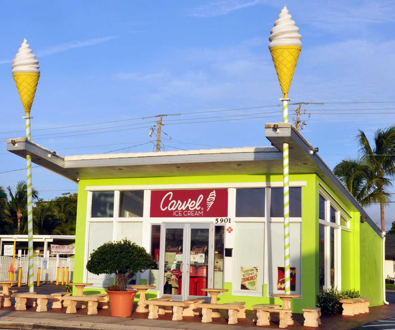 Carvel Ice Cream Stands