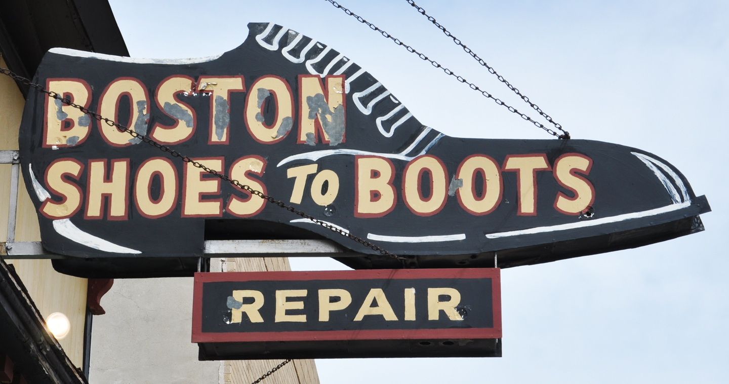 Shoe and BootShaped Signs