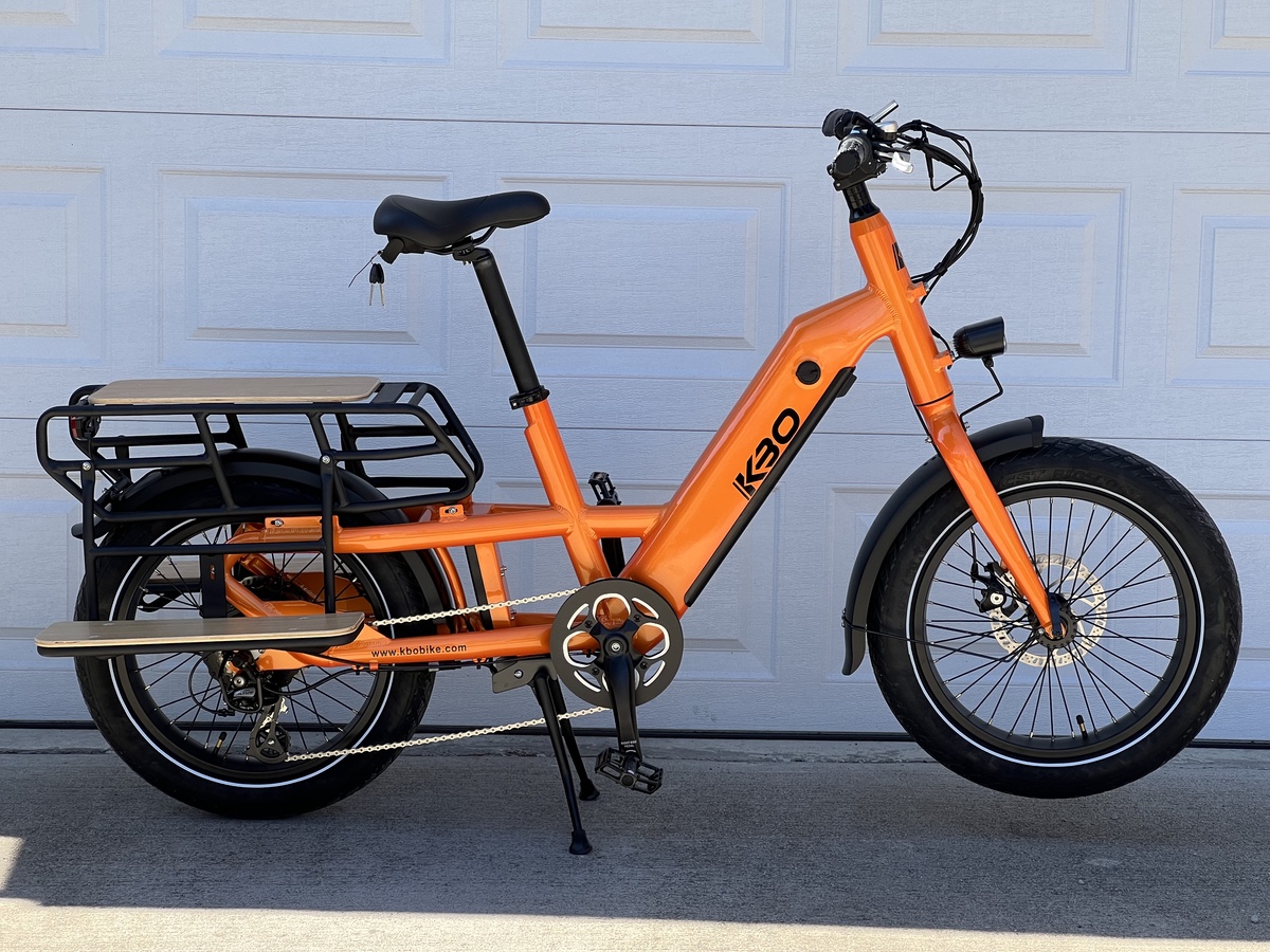 KBO Ranger Cargo eBike Review Road Bike Rider Cycling Site