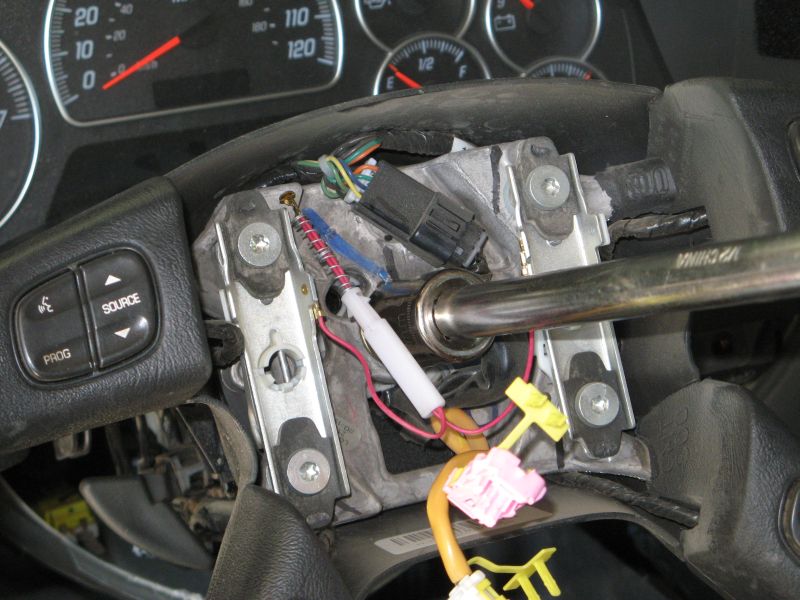 Repairing the clockspring. Ick. Chevy TrailBlazer, TrailBlazer SS and