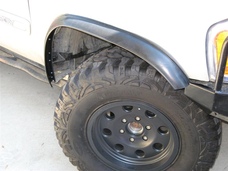 anyone install fender flares Chevy TrailBlazer, TrailBlazer SS and