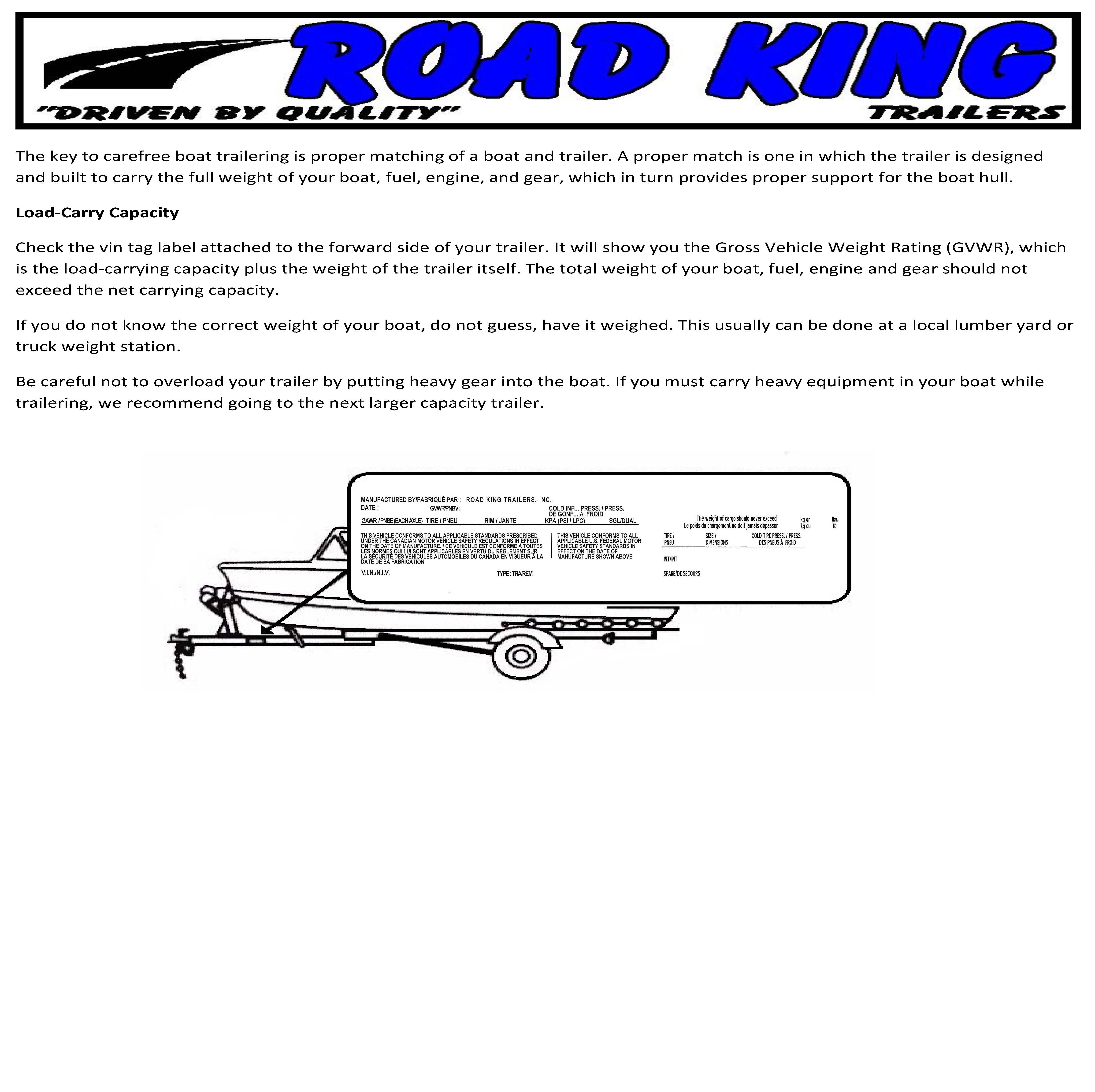Road King Trailers