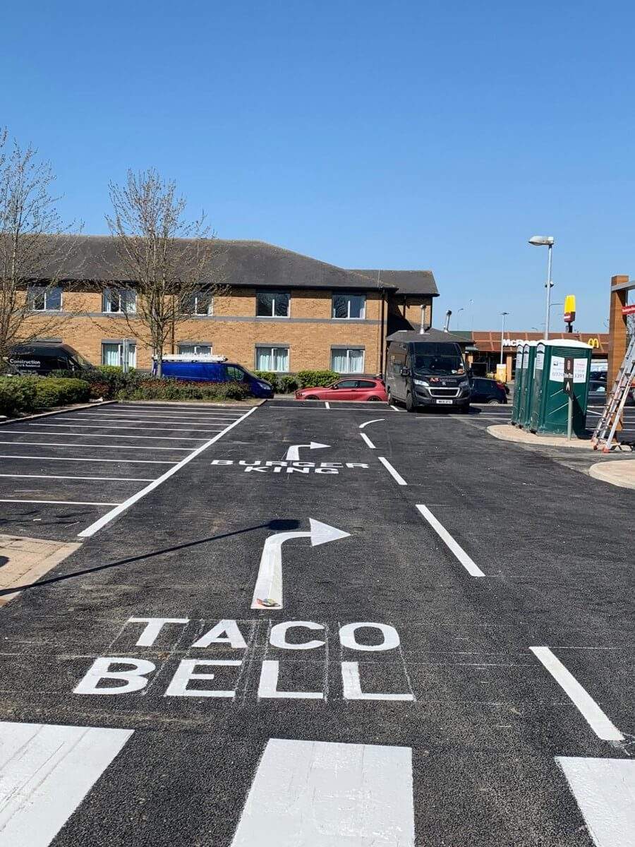 How long will line markings last in a car park? Road Marking Services