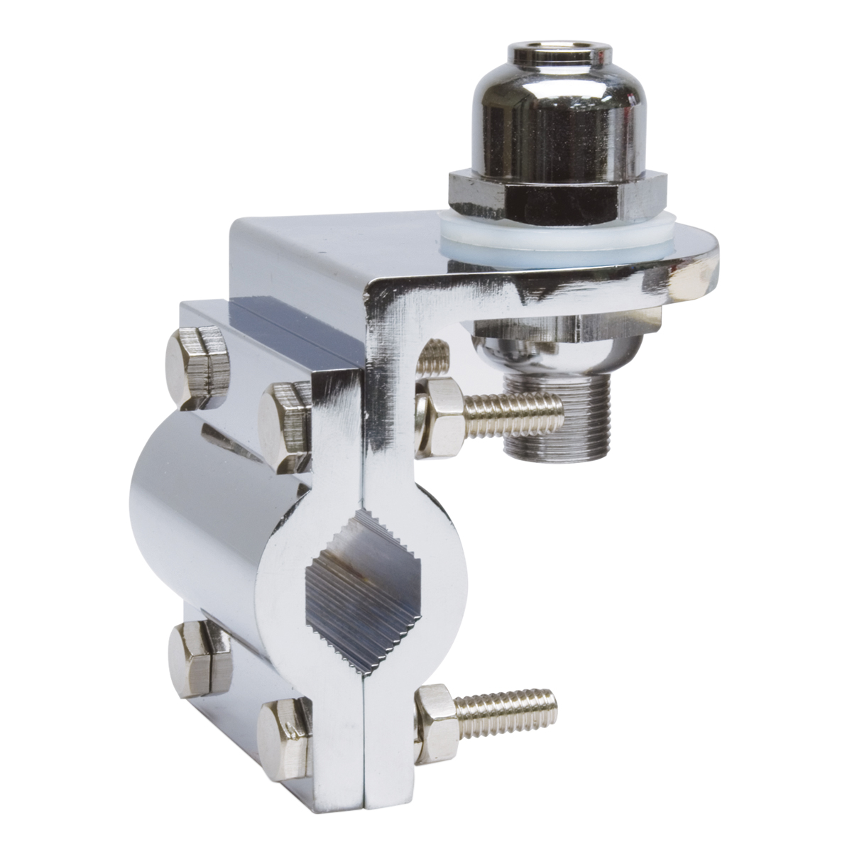 K40 Antennas & Accessories 60mm 3Way Double Groove Chrome Plated CB