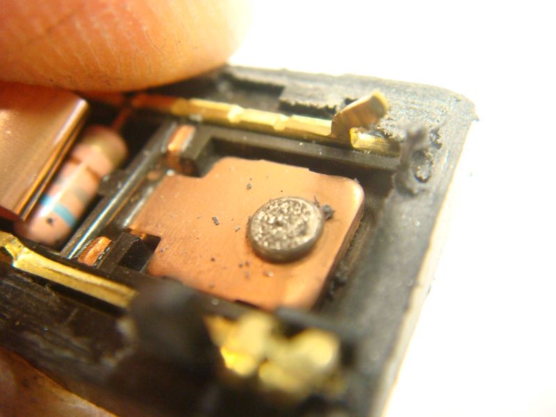 Black Fuel Pump Relay Dead One Cut Open Pics EvolutionM