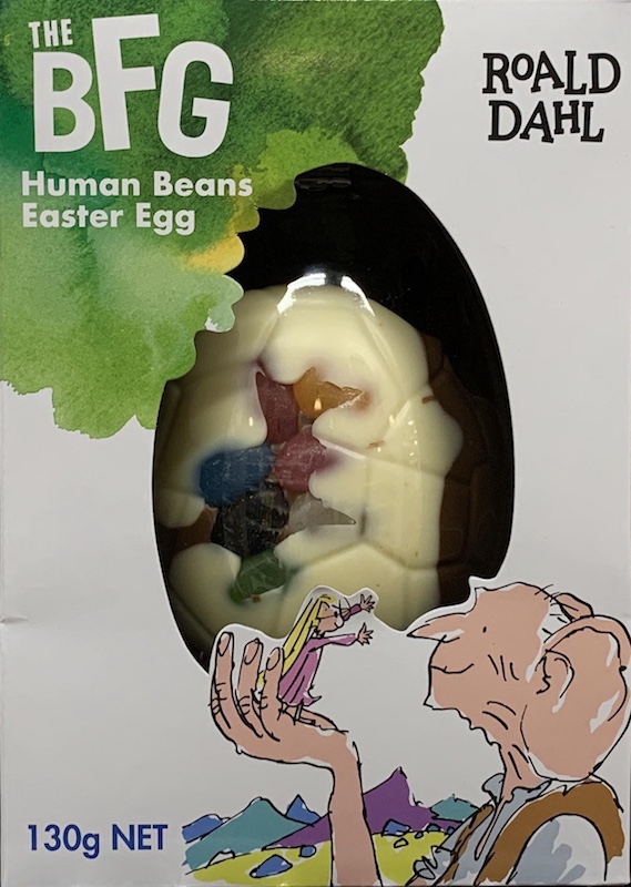 Human Beans Easter Egg Roald Dahl Fans