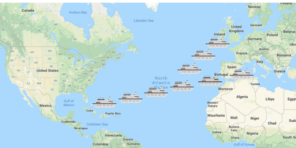 Ovation Of The Seas Alaska Route Map