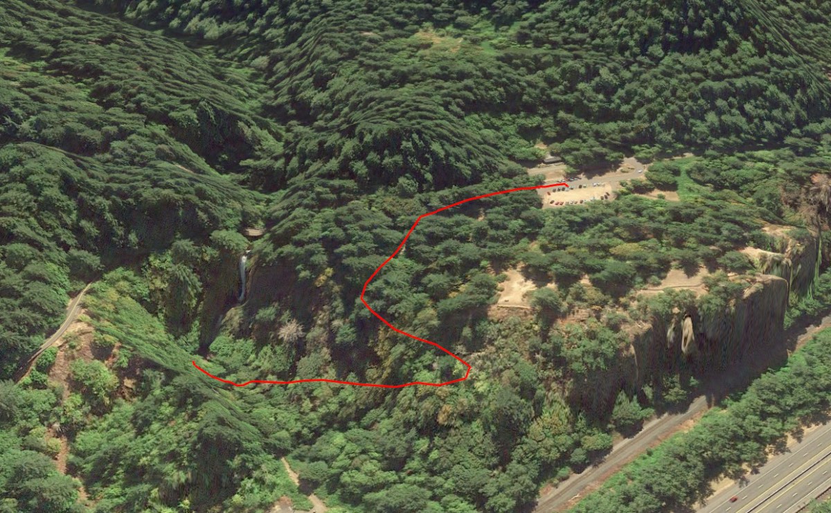 Bridal Veil Falls Trail Overview Thumbnail