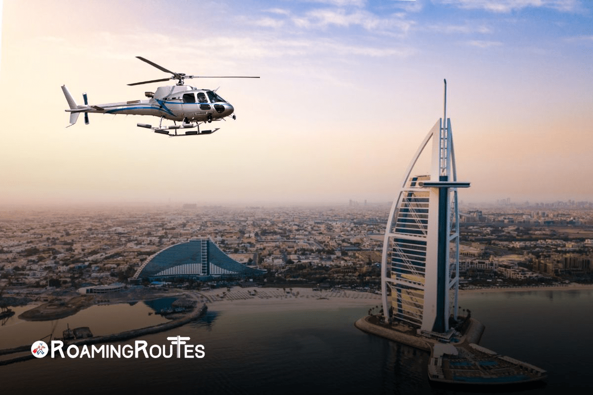 Helicopter Ride in Dubai Packages, Prices, Tour Details Roaming Routes