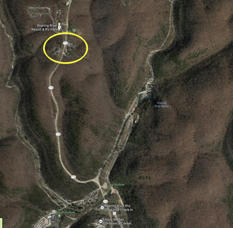 Waterslide Near Roaring River