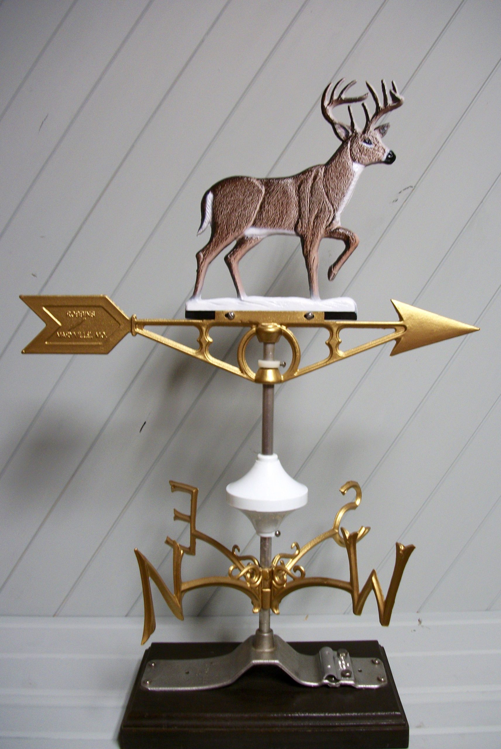 576 Standard Whitetail Deer Weather Vane Robbins Lightning
