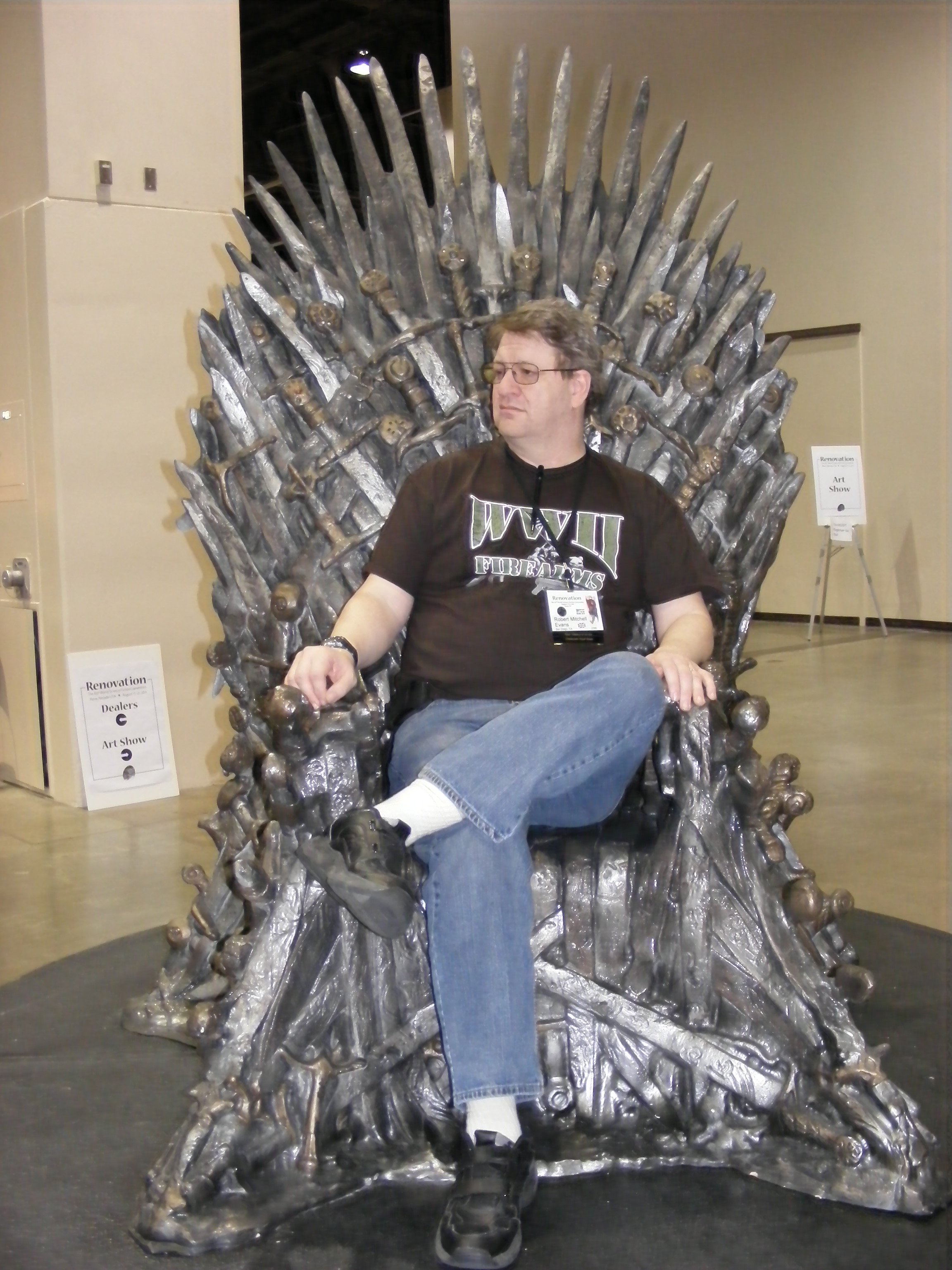 Well, I am enjoying it Robert Mitchell Evans