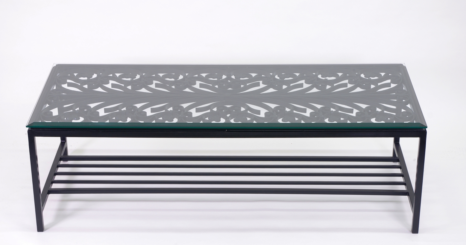 Robert Morrissey Antiques French Wrought Iron Window Guard Mounted as