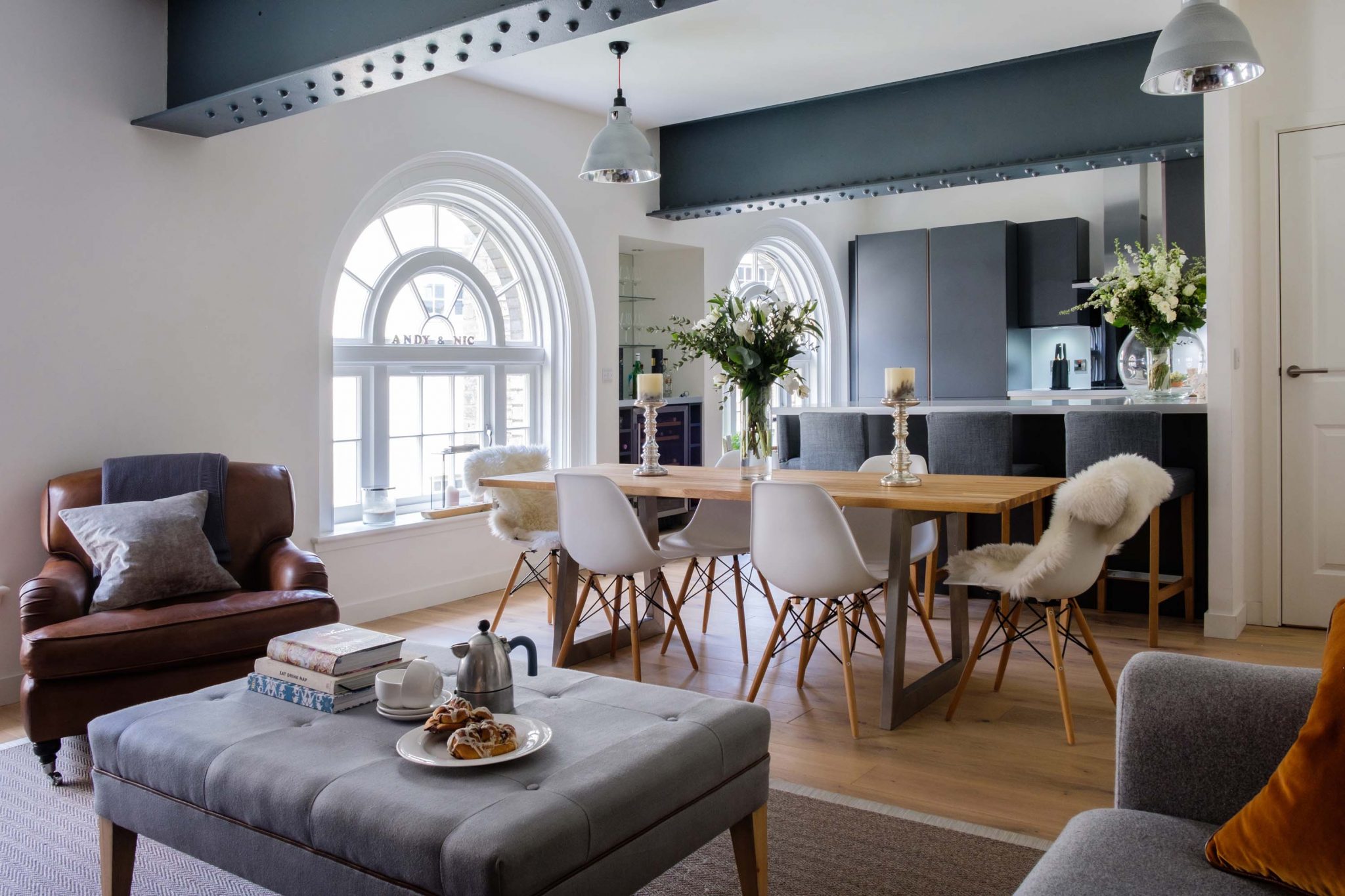 City Center Duplex Apartment Interior Designer Edinburgh, Scotland