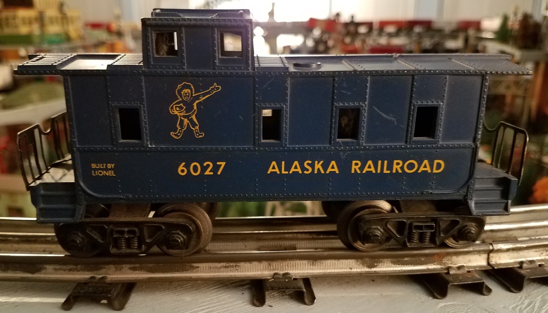 Lionel Postwar 6027 Alaska Railroad Caboose