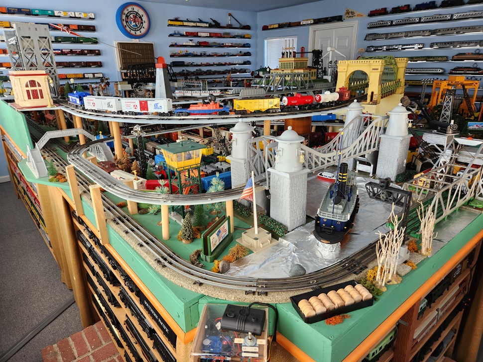 Lionel Train Layout Overview