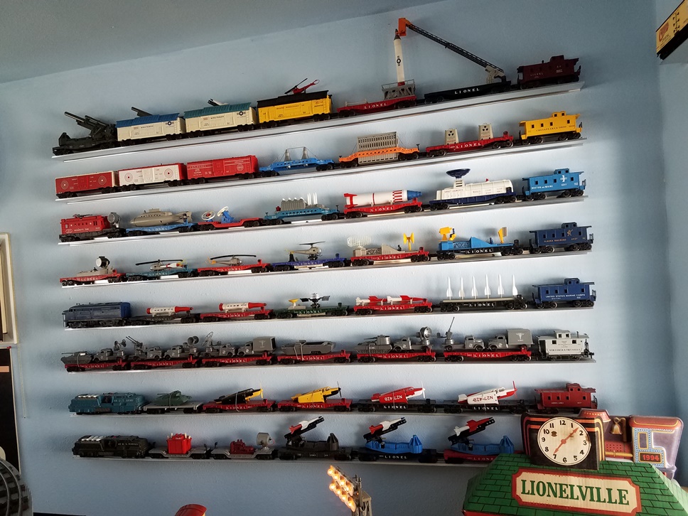 Train Room Wall Display Shelves, 2 of 3