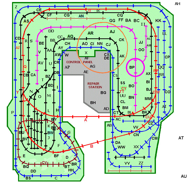 Lionel Train Track Layout Plans