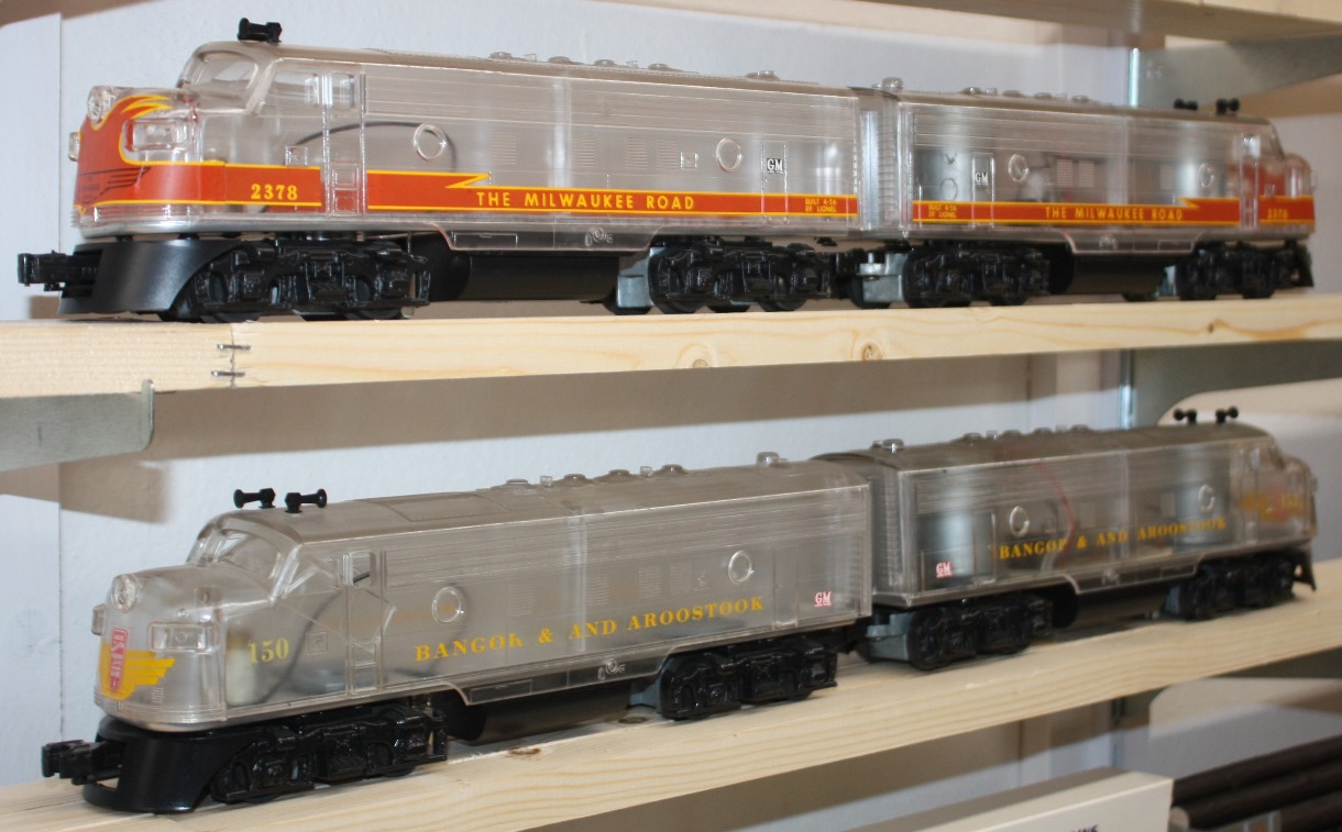 Williams Electric Trains F7 Clear Cab