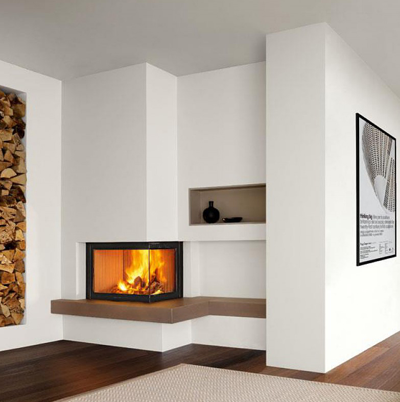 Luxury Piazzetta Bristol Fireplace for Wood Robey's
