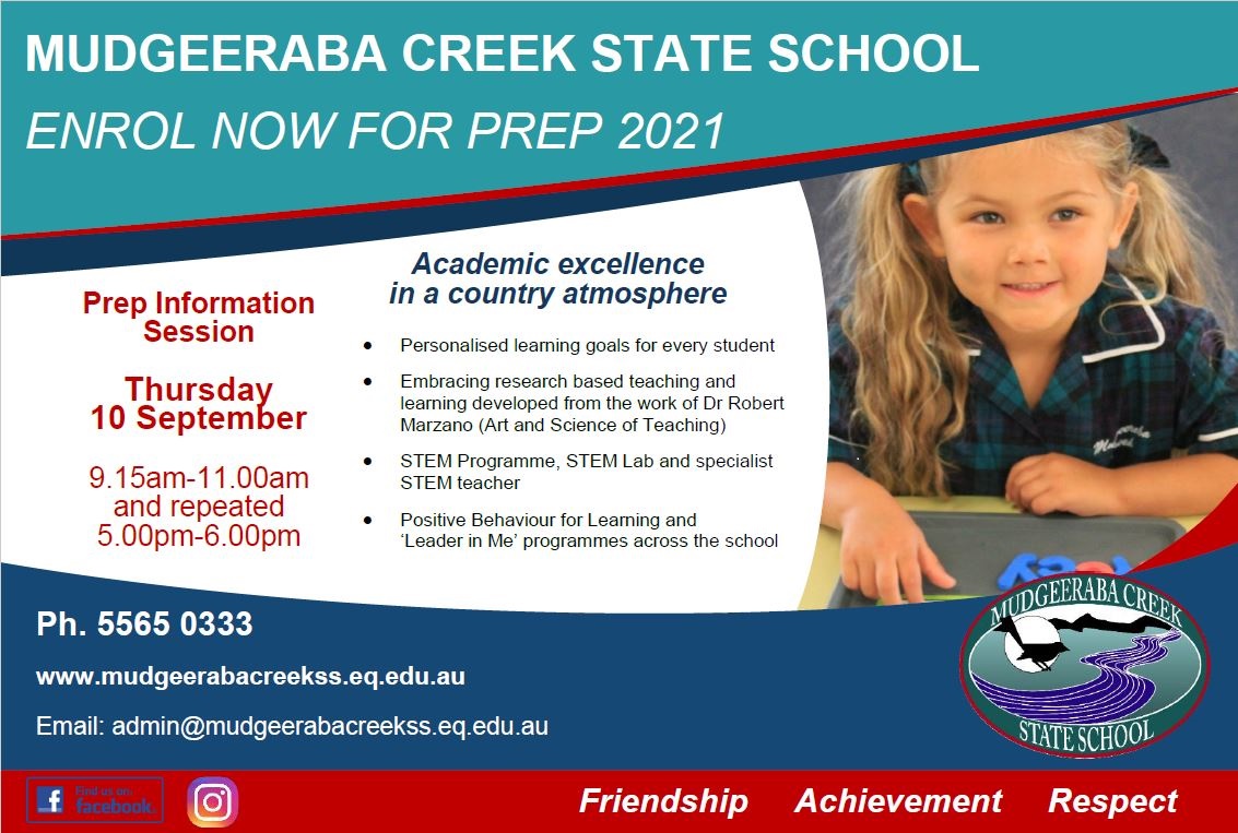 Meet the School Mudgeeraba Creek State School Robina First Early