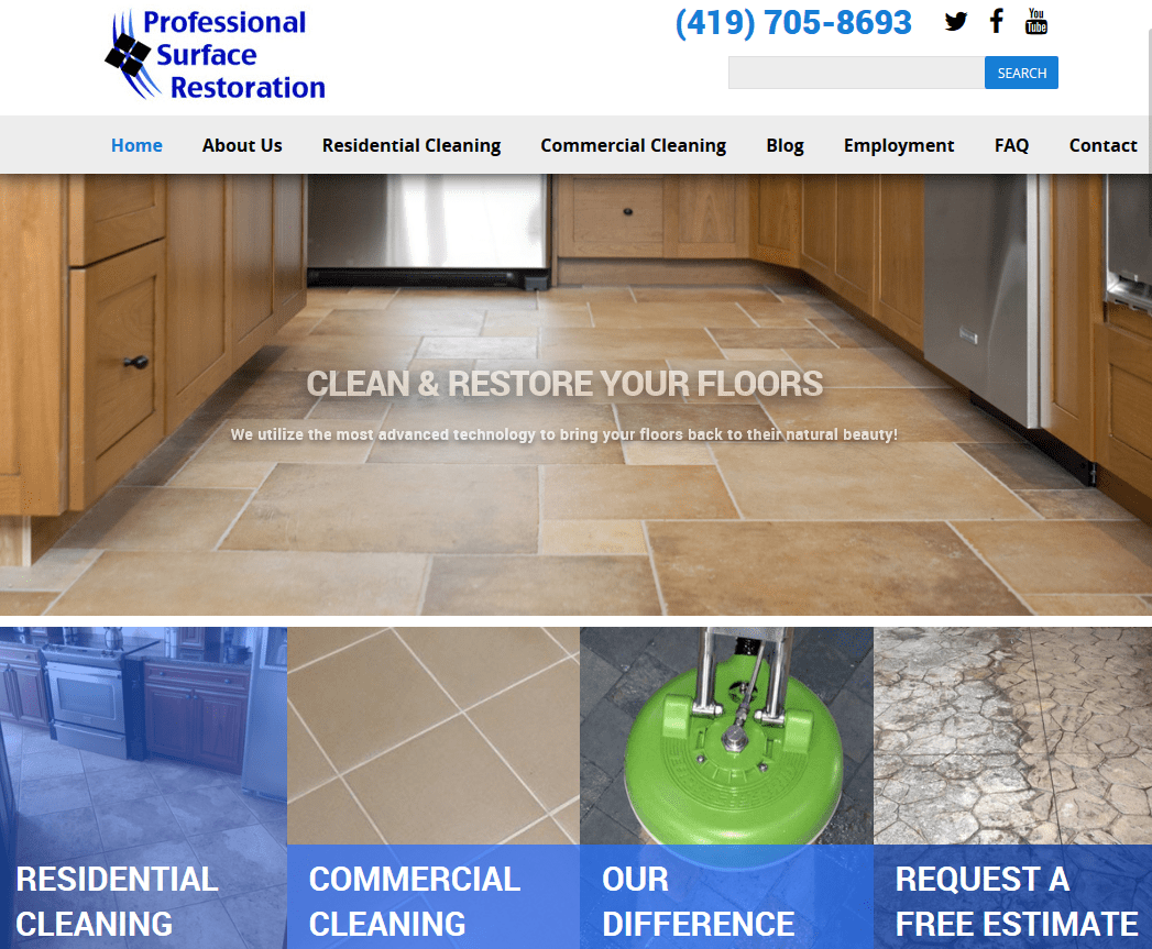 What our clients are saying Professional Surface Restoration