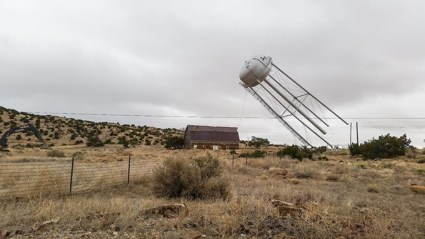 Demolition of Water Tower Robles1