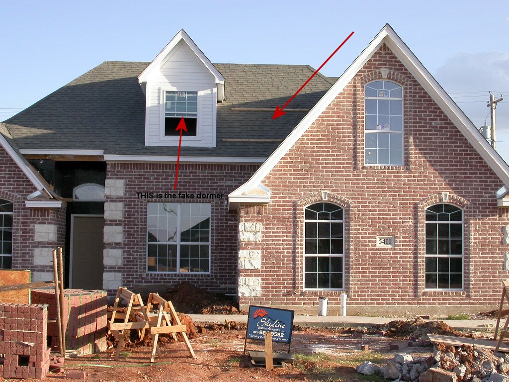 Fake Roof Windows & Timeless Ranch W/ Brick And Cedar U0026 Faux