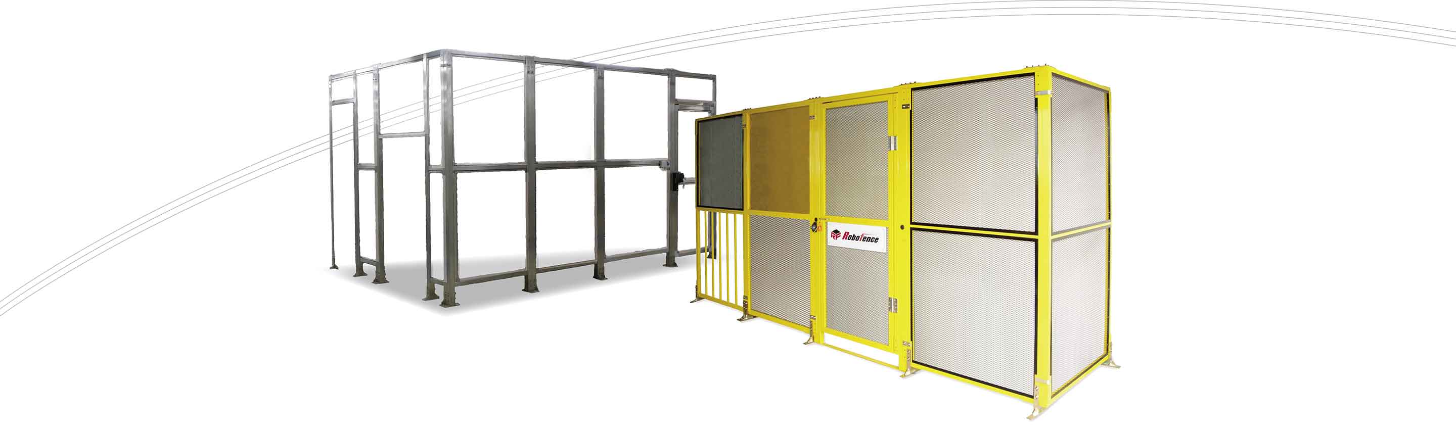 作業所内の侵入事故などを防ぐ為の安全柵「ロボフェンス」 Robofence