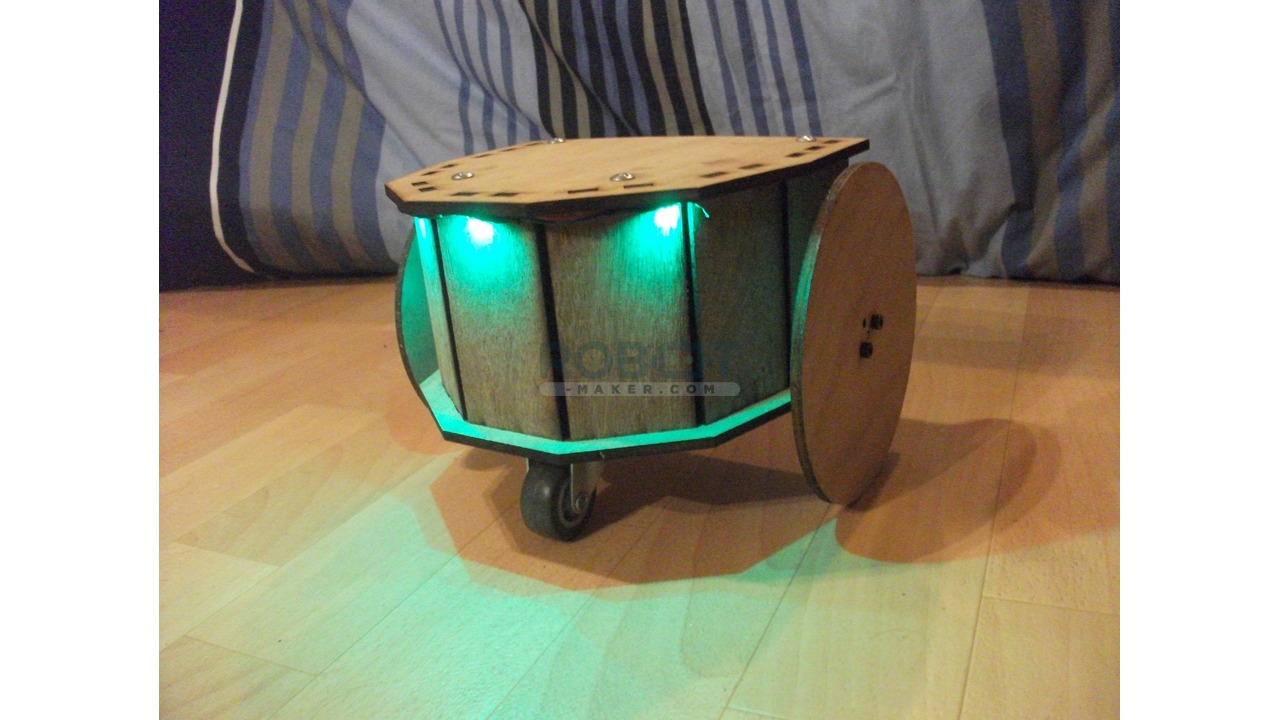 Robot 3 roues open source ChâteauThierry Robotscope