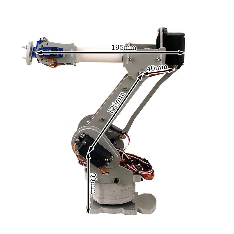 RDG 6axis robot arm 6 DOF play kit RobotDigg