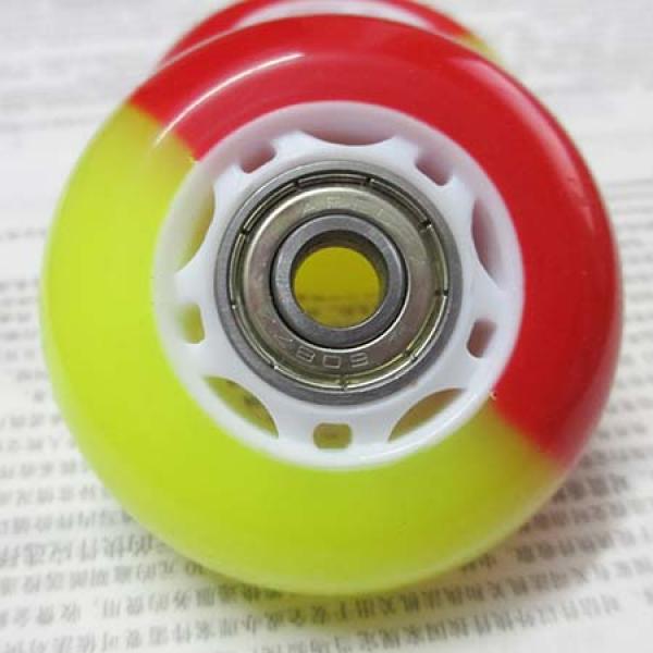 60mm or 78mm rollerblade wheel with bearings RobotDigg
