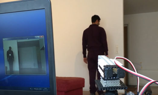 Realtime Gun Aiming with Arduino UNO Robotic Gizmos