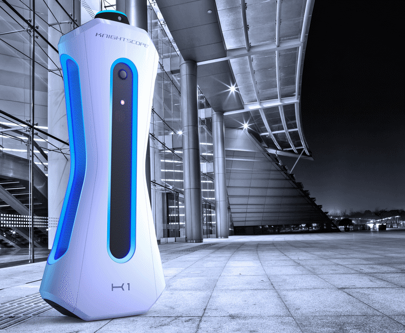 Knightscope K1 Security Robot with Weapon Detection Robotic Gizmos